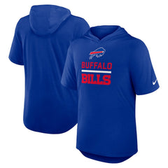 Buffalo Bills Nike Lockup Tri-Blend Hoodie T-Shirt
