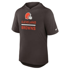 Cleveland Browns Nike Lockup Tri-Blend Hoodie T-Shirt