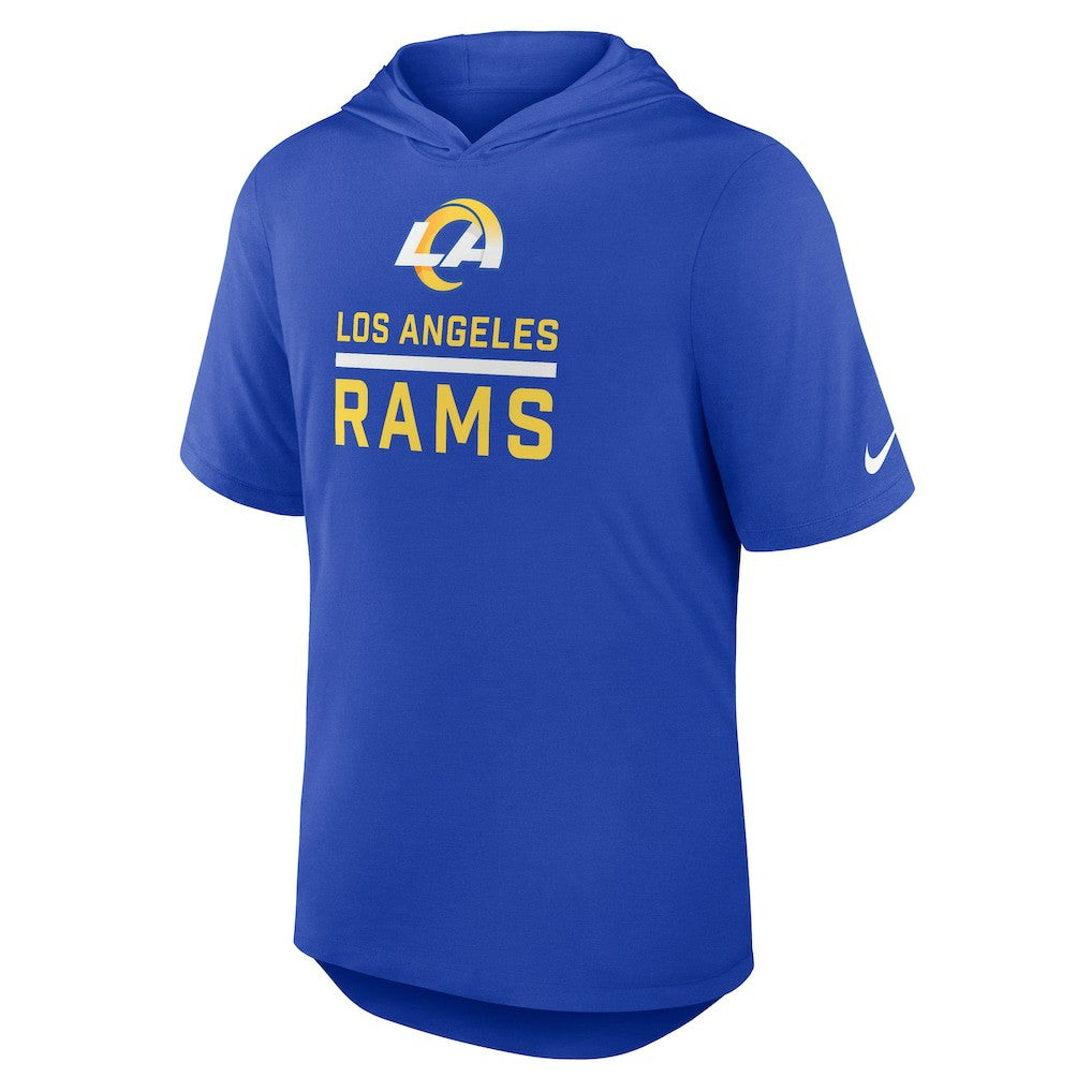 Los Angeles Rams Nike Lockup Tri-Blend Hoodie T-Shirt