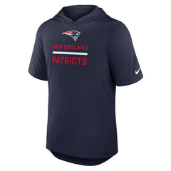 New England Patriots Nike Lockup Tri-Blend Hoodie T-Shirt