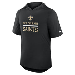 New Orleans Saints Nike Lockup Tri-Blend Hoodie T-Shirt