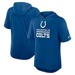 Indianapolis Colts Nike Lockup Tri-Blend Hoodie T-Shirt