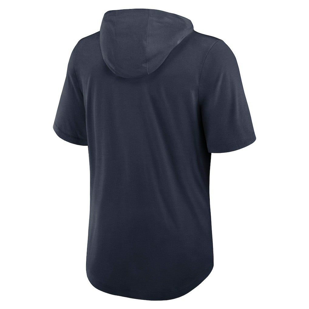Houston Texans Nike Lockup Tri-Blend Hoodie T-Shirt