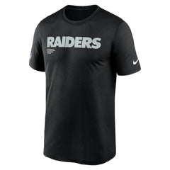 Las Vegas Raiders Nike Sideline Legend Dri-FIT T-Shirt