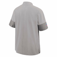 Miami Dolphins Nike Sideline Short Sleeve Quarter-Zip Dri-FIT Coach Jacket