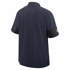 Tennessee Titans Nike Sideline Short Sleeve Quarter-Zip Dri-FIT Coach Jacket