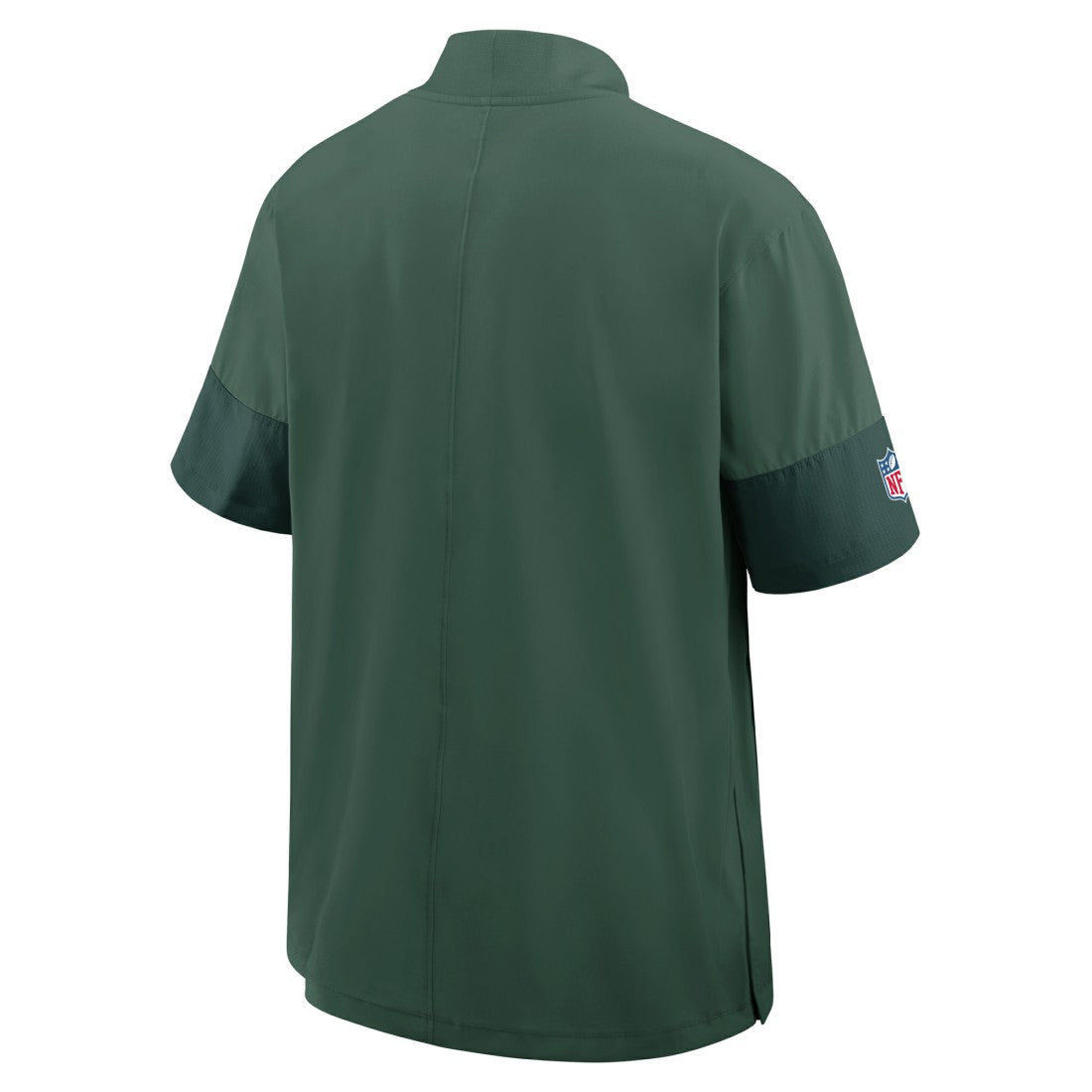 Green Bay Packers Nike Sideline Short Sleeve Quarter-Zip Dri-FIT Coach Jacket