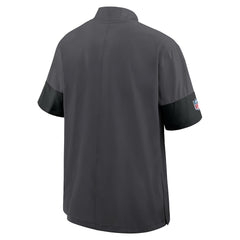 Cleveland Browns Nike Sideline Short Sleeve Quarter-Zip Dri-FIT Coach Jacket