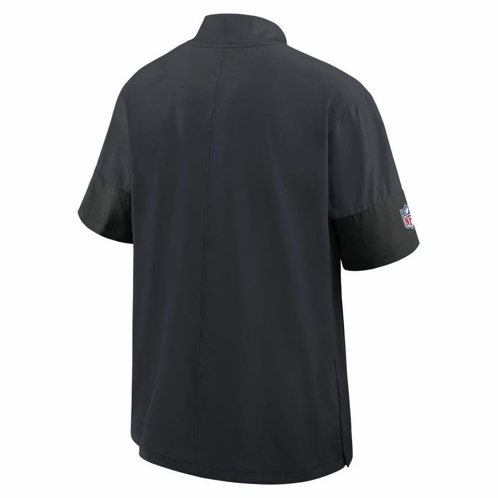 Houston Texans Nike Sideline Short Sleeve Quarter-Zip Dri-FIT Coach Jacket