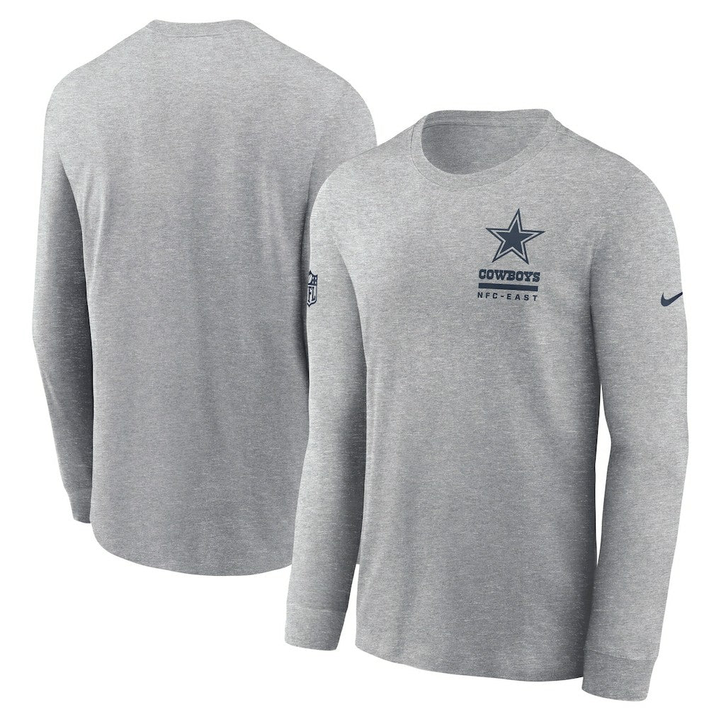 Dallas Cowboys Nike Sideline Dri-FIT Long Sleeve T-Shirt