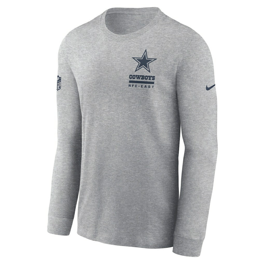 Dallas Cowboys Nike Sideline Dri-FIT Long Sleeve T-Shirt