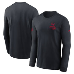 Houston Texans Nike Sideline Dri-FIT Long Sleeve T-Shirt
