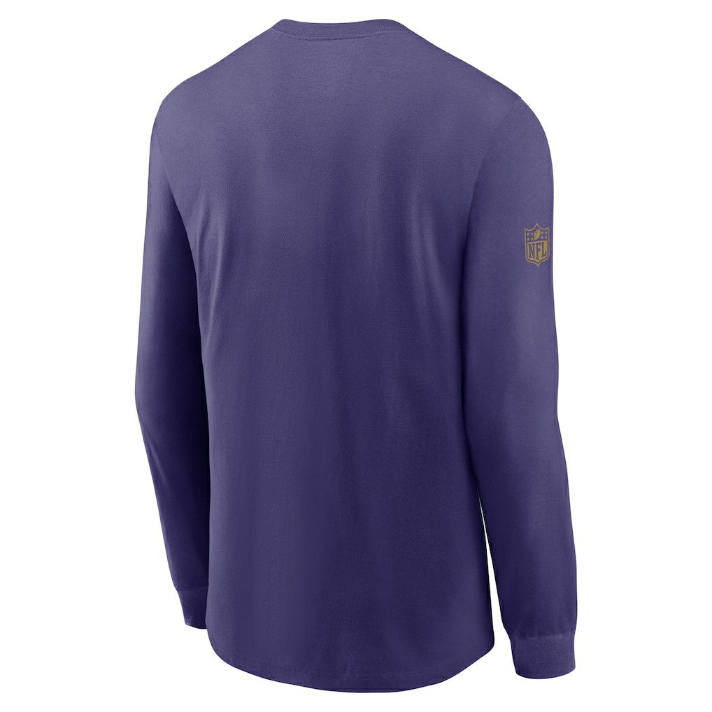 Baltimore Ravens Nike Sideline Dri-FIT Long Sleeve T-Shirt