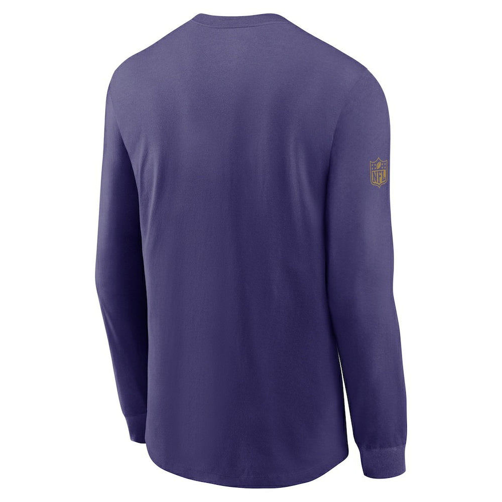 Baltimore Ravens Nike Sideline Dri-FIT Long Sleeve T-Shirt