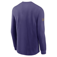 Baltimore Ravens Nike Sideline Dri-FIT Long Sleeve T-Shirt