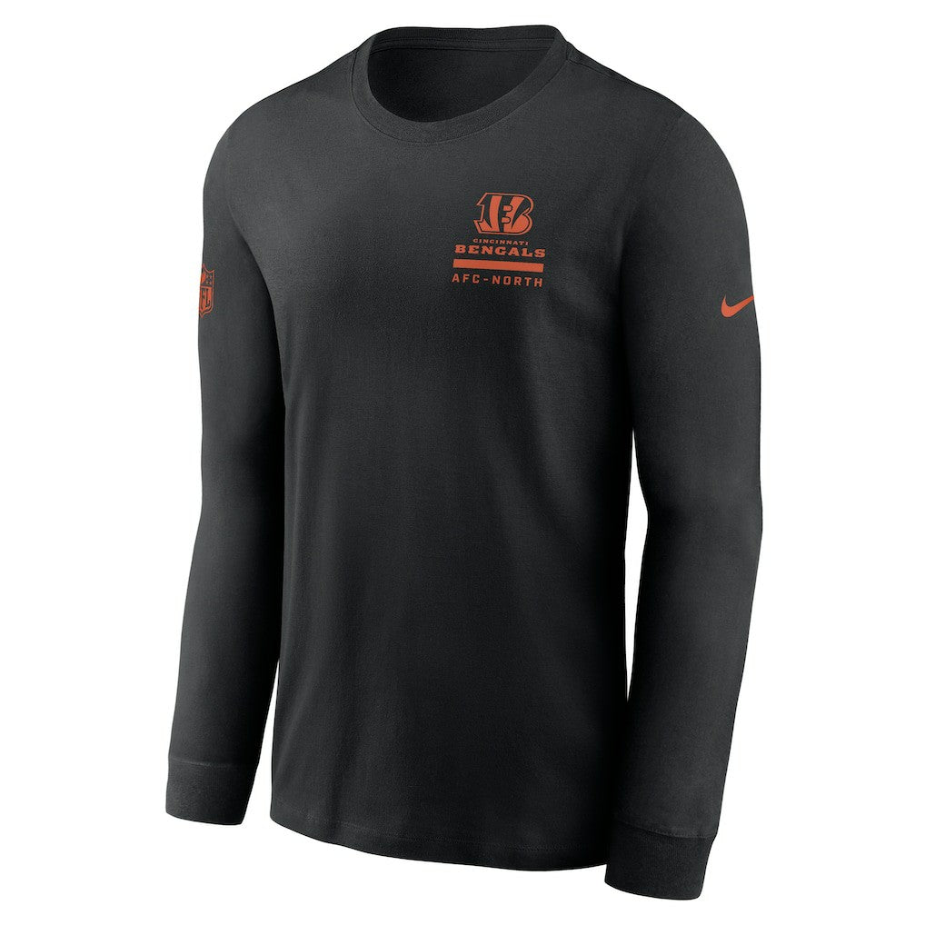 Cincinnati Bengals Nike Sideline Dri-FIT Long Sleeve T-Shirt