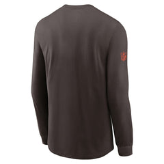 Cleveland Browns Nike Sideline Dri-FIT Long Sleeve T-Shirt