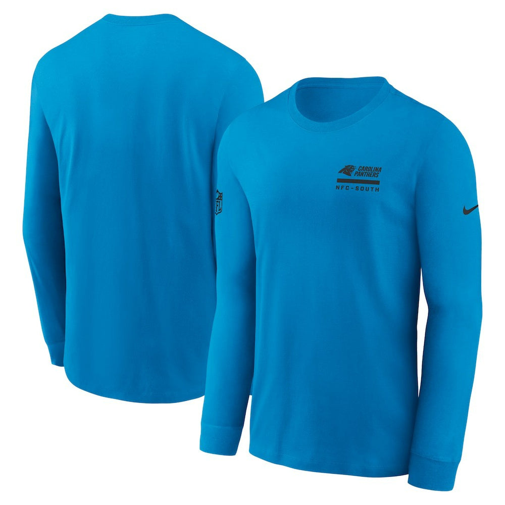 Carolina Panthers Nike Sideline Dri-FIT Long Sleeve T-Shirt