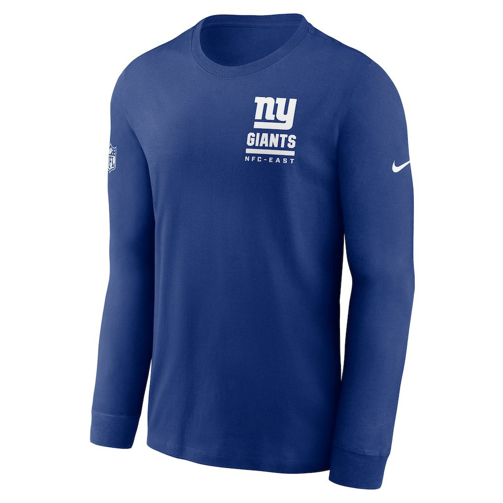 New York Giants Nike Sideline Dri-FIT Long Sleeve T-Shirt