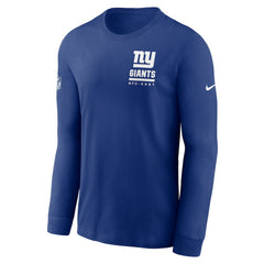 New York Giants Nike Sideline Dri-FIT Long Sleeve T-Shirt