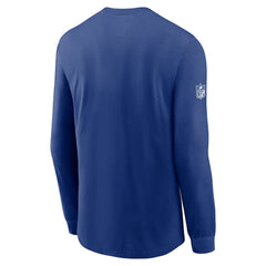 New York Giants Nike Sideline Dri-FIT Long Sleeve T-Shirt