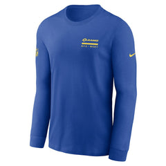 Los Angeles Rams Nike Sideline Dri-FIT Long Sleeve T-Shirt