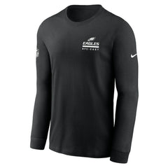 Philadelphia Eagles Nike Sideline Dri-FIT Long Sleeve T-Shirt