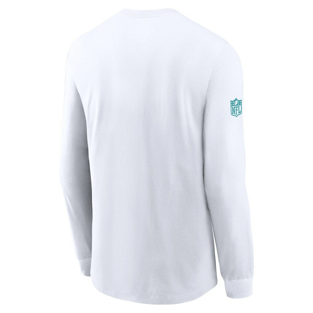 Miami Dolphins Nike Sideline Dri-FIT Long Sleeve T-Shirt
