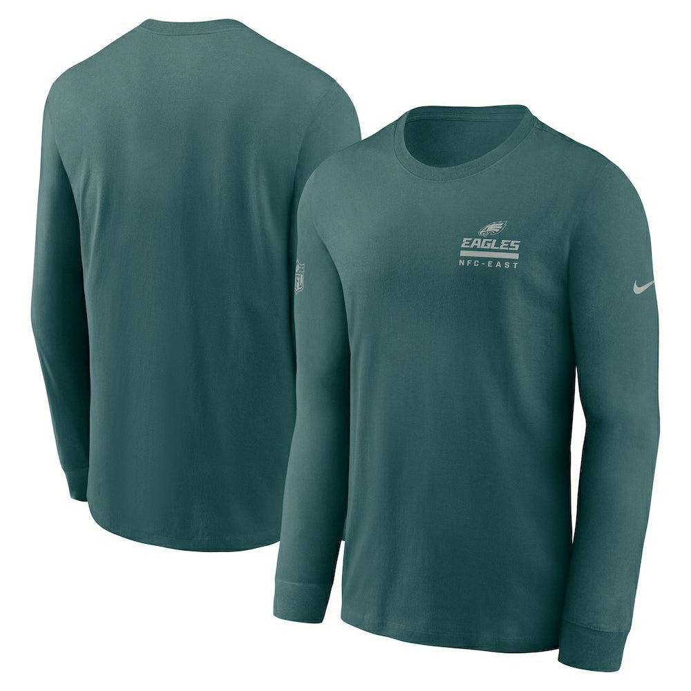 Philadelphia Eagles Nike Sideline Dri-FIT Long Sleeve T-Shirt
