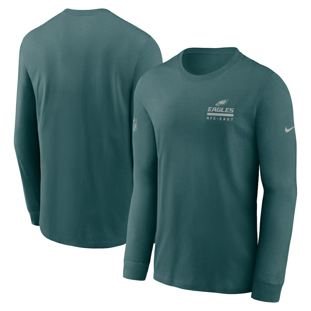 Philadelphia Eagles Nike Sideline Dri-FIT Long Sleeve T-Shirt
