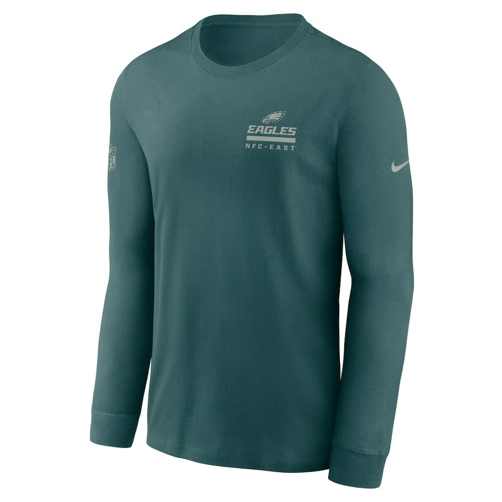 Philadelphia Eagles Nike Sideline Dri-FIT Long Sleeve T-Shirt