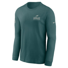 Philadelphia Eagles Nike Sideline Dri-FIT Long Sleeve T-Shirt