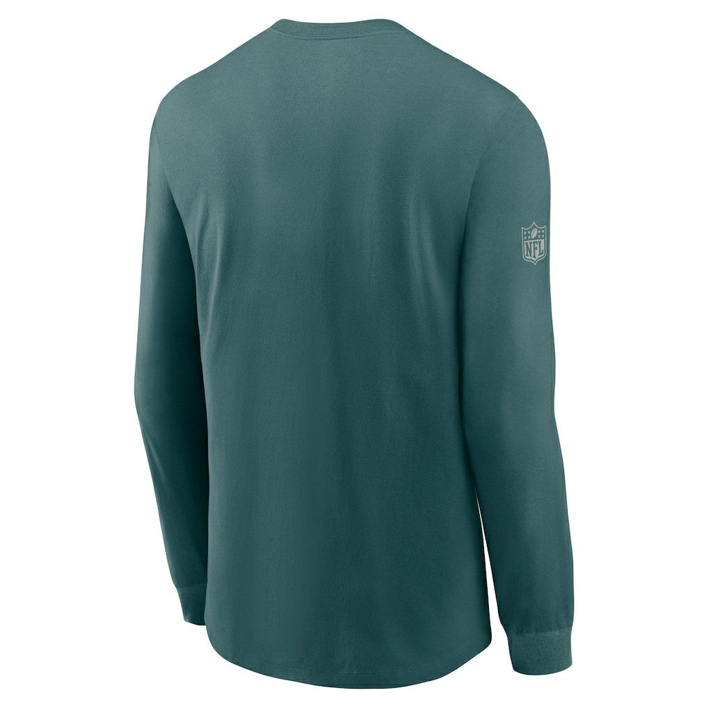 Philadelphia Eagles Nike Sideline Dri-FIT Long Sleeve T-Shirt