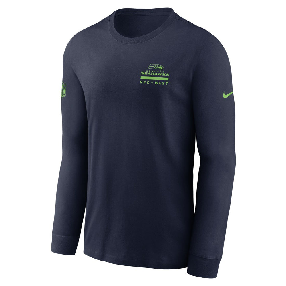 Seattle Seahawks Nike Sideline Dri-FIT Long Sleeve T-Shirt