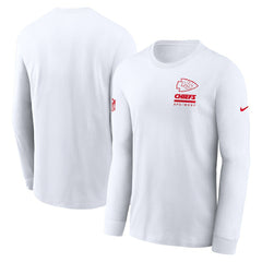 Kansas City Chiefs Nike Sideline Dri-FIT Long Sleeve T-Shirt