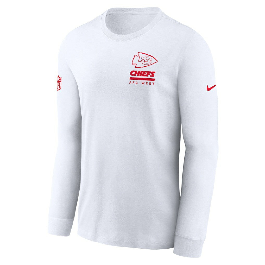 Kansas City Chiefs Nike Sideline Dri-FIT Long Sleeve T-Shirt