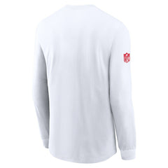 Kansas City Chiefs Nike Sideline Dri-FIT Long Sleeve T-Shirt
