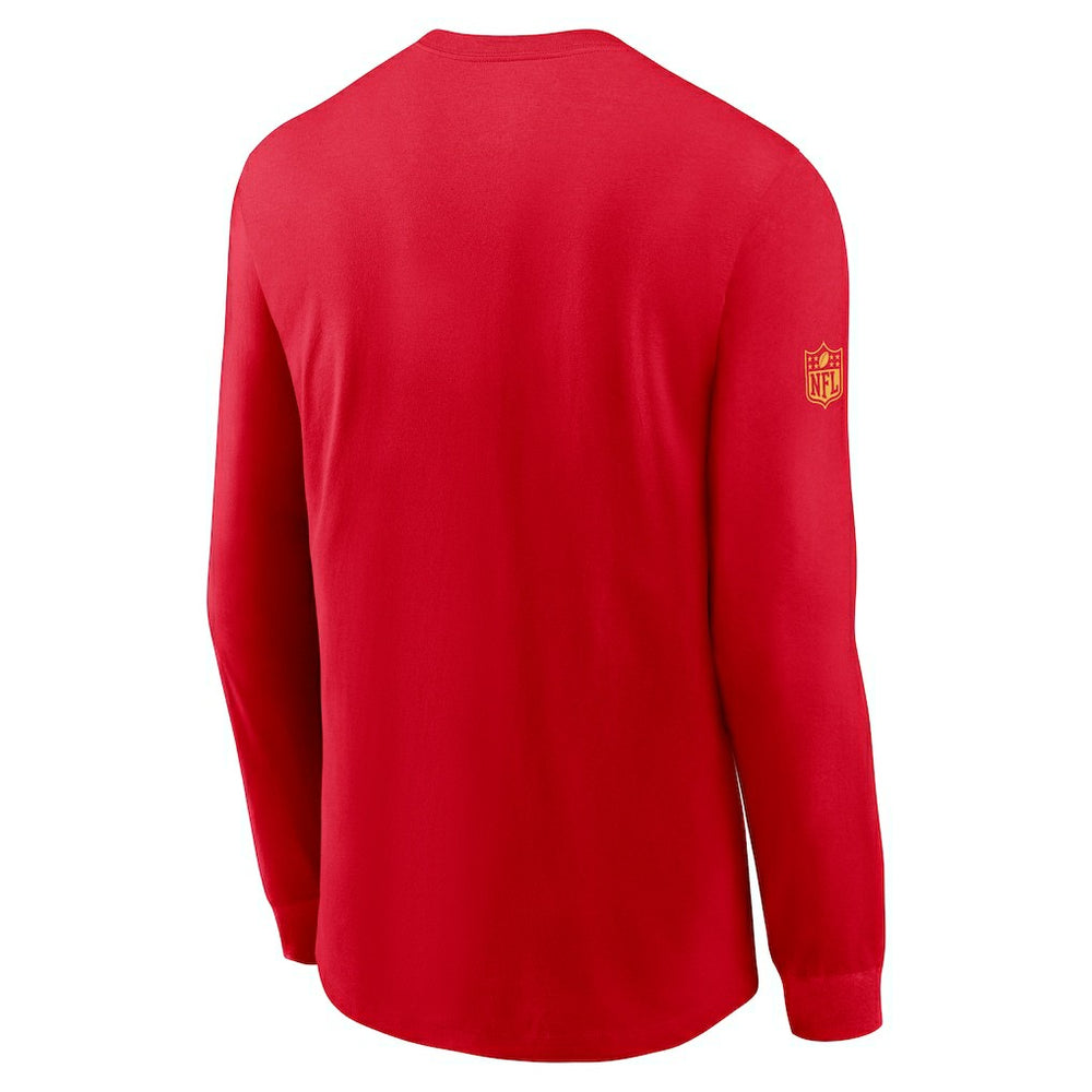 Kansas City Chiefs Nike Sideline Dri-FIT Long Sleeve T-Shirt