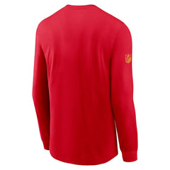 Kansas City Chiefs Nike Sideline Dri-FIT Long Sleeve T-Shirt
