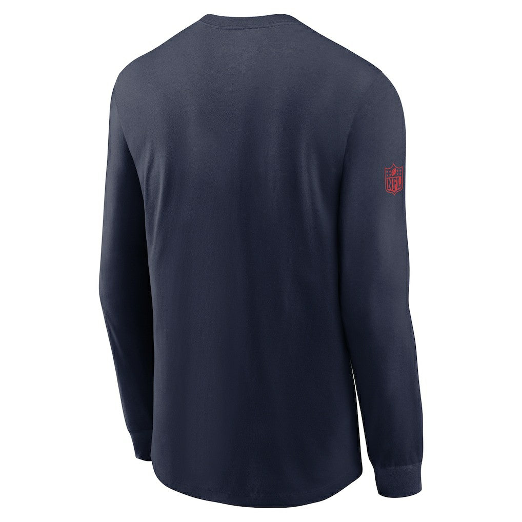 New England Patriots Nike Sideline Dri-FIT Long Sleeve T-Shirt