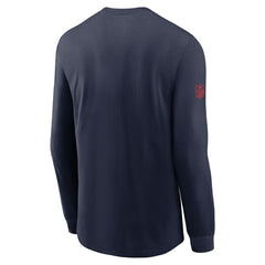 New England Patriots Nike Sideline Dri-FIT Long Sleeve T-Shirt