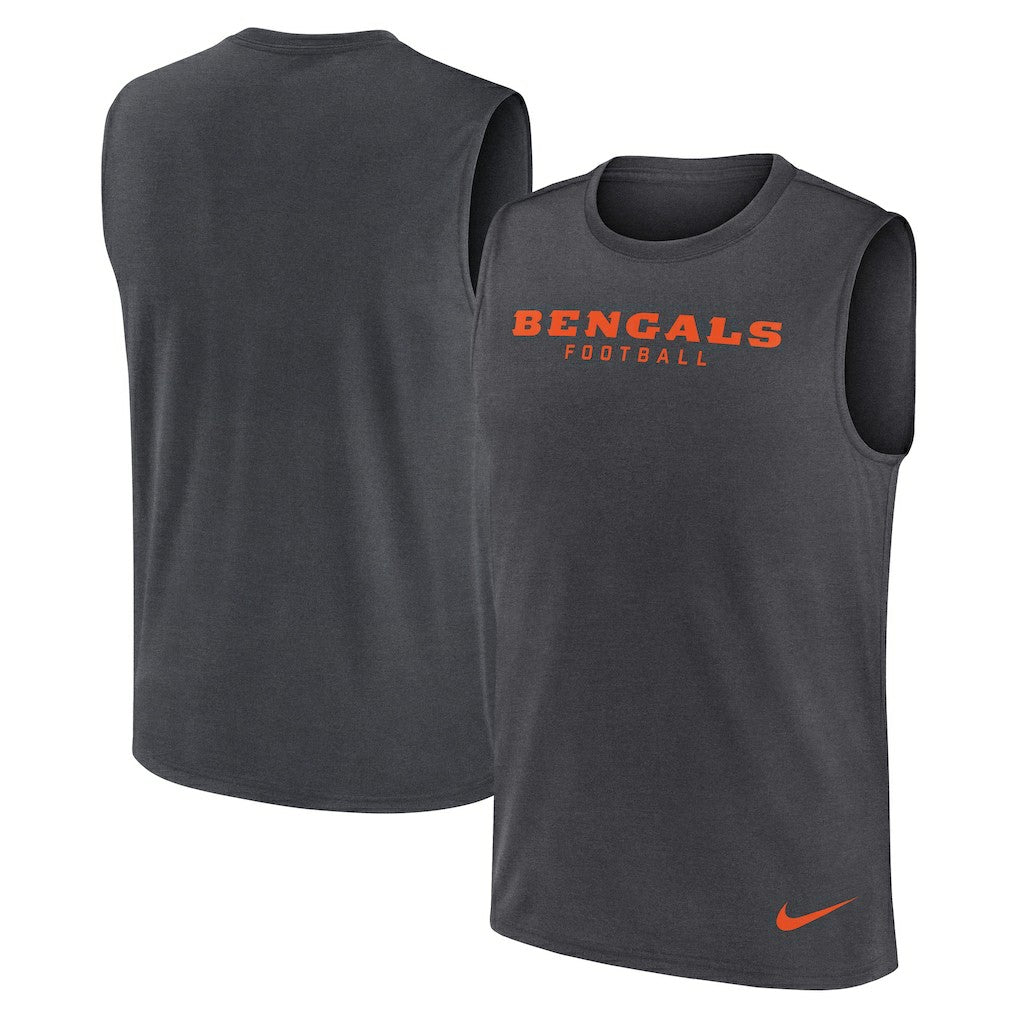 Cincinnati Bengals Nike Primetime Legend Dri-FIT Muscle Tank Top