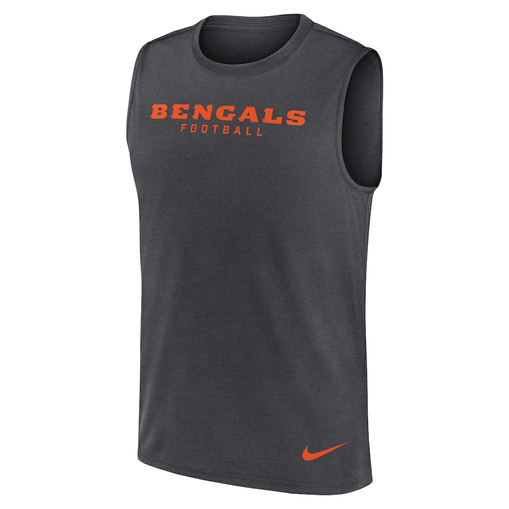 Cincinnati Bengals Nike Primetime Legend Dri-FIT Muscle Tank Top