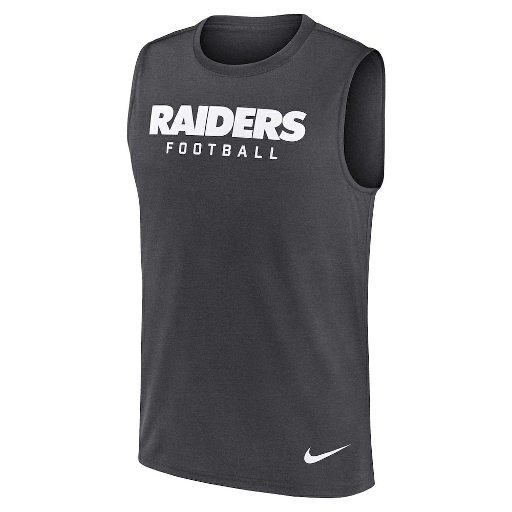 Las Vegas Raiders Nike Primetime Legend Dri-FIT Muscle Tank Top