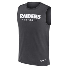 Las Vegas Raiders Nike Primetime Legend Dri-FIT Muscle Tank Top