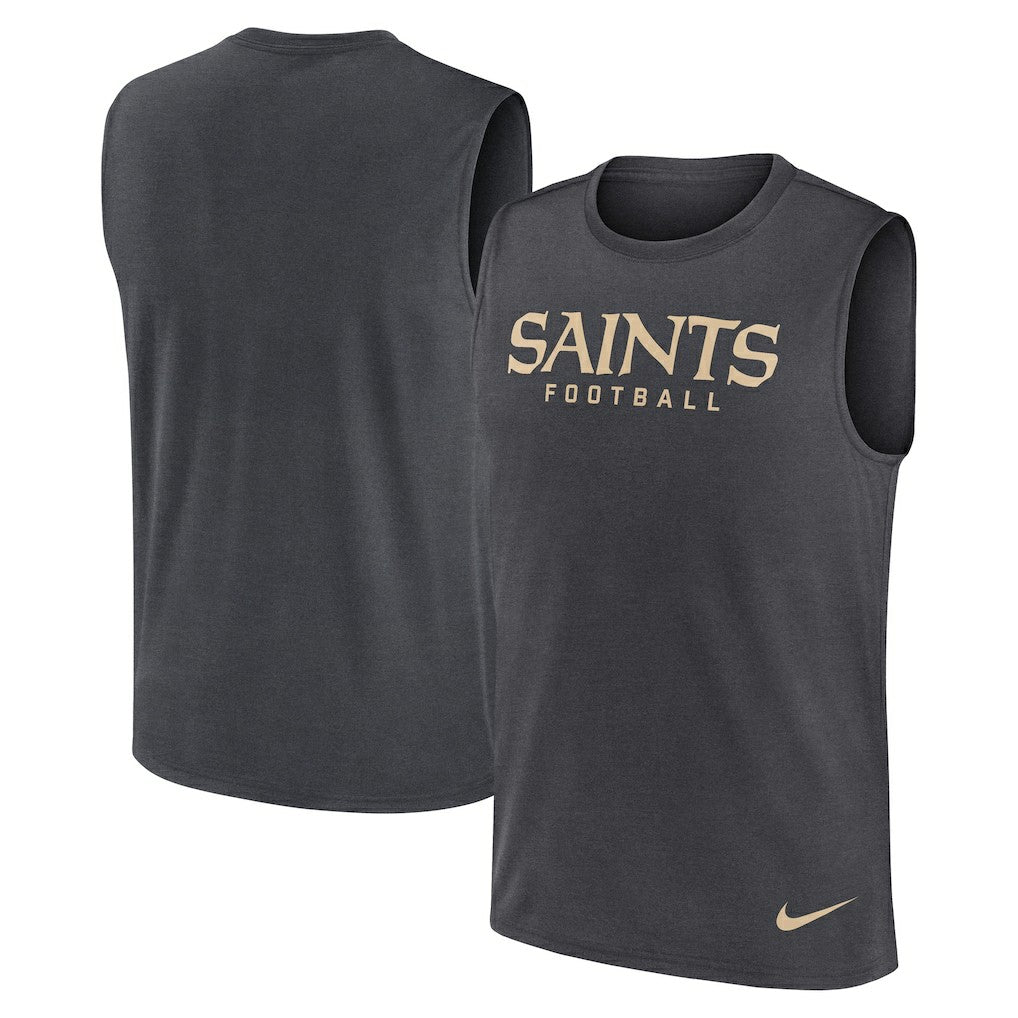 New Orleans Saints Nike Primetime Legend Dri-FIT Muscle Tank Top