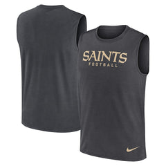 New Orleans Saints Nike Primetime Legend Dri-FIT Muscle Tank Top