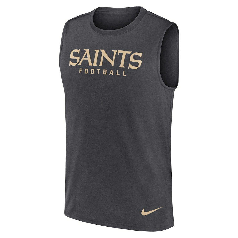New Orleans Saints Nike Primetime Legend Dri-FIT Muscle Tank Top