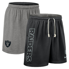 Las Vegas Raiders Nike Sideline Reversible Dri-FIT Shorts