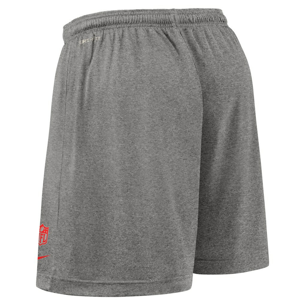 Kansas City Chiefs Nike Sideline Reversible Dri-FIT Shorts